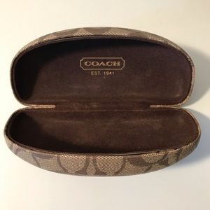 Coach sunglasses case